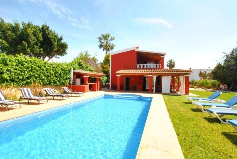 Villa Rosada - Private Pool & Barbecue Sant Josep de sa Talaia Exterior photo