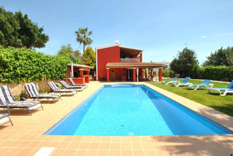 Villa Rosada - Private Pool & Barbecue Sant Josep de sa Talaia Exterior photo