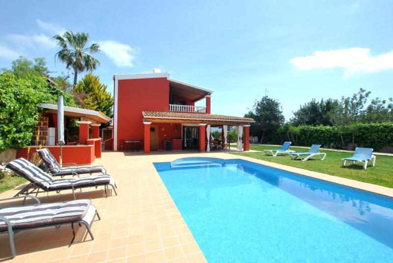 Villa Rosada - Private Pool & Barbecue Sant Josep de sa Talaia Exterior photo